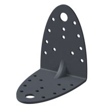 Équerre renforcée Ovado 65x90x2,5mm Ø4,5mm 24 trous - ALBERTS