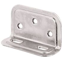 Équerre large côtés inégaux 70x40x1,5mm Ø5mm - ALBERTS