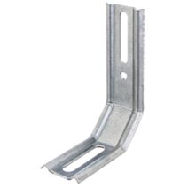 Équerre réglable 3 pans - 2 angles 45° 32x80x1,5mm Ø5,5mm - ALBERTS