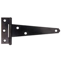 Penture Anglaise légère + goupille rivetée Ø5,5mm 3,3x12,5cm noir - ALBERTS