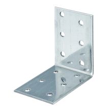 Équerre multi-trous 40x60x2mm Ø5mm 12 trous - ALBERTS