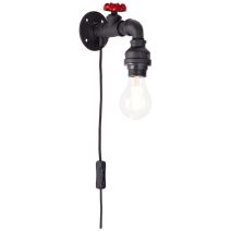 Spot torchlamp noir