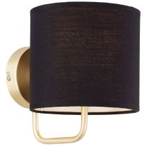 Applique laiton br/noir clarie