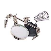 3ème main support et loupe pour micro-soudure