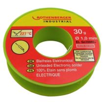 Étain électronique 1 mm ame décapante 30 g - ROTHENBERGER