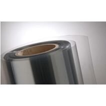 Rouleau plat pvc transparent 1.25m x 50ml épaisseur +/- 0.8mm