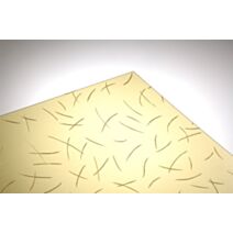 Plaque croissant miel 50 x 100 cm +/- 2.5mm