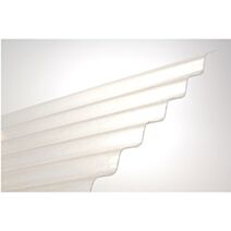 plaque pvc ondulée transparente - PLASTI-BAT