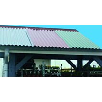 polyester ondulé gris opaque - PLASTI-BAT