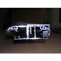 Kit bordure alu + capot alu 3m