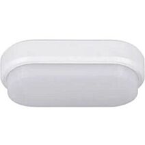 Hublot oval à LED integrée Ipsum MULLER LICHT 9W IP54 - avec capteur