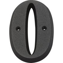 chiffre zamak noir 0 - NOVAP