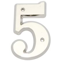chiffre zamak nickel brillant 80 mm  5 - NOVAP