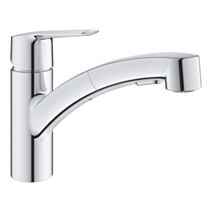 Mitigeur de cuisine Start bec bas avec douchette extractible chrome - GROHE