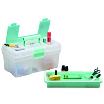 Boîte de Stockage Outils Plastique 18L Vert - ALLIT