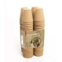 96 pots biodégradables 6 cm rond - ROMBERG