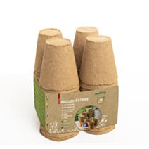 48 pots biodégradables 8 cm rond - ROMBERG