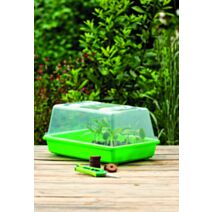 Mini-serre rigide M 38 x 24 x 19 cm avec aérateurs/couvercle - ROMBERG