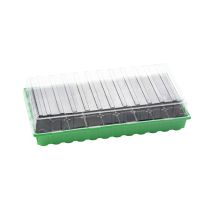 Mini-serre XL Plus 54 x 28 x 12 cm + 36 pots en plastique - ROMBERG
