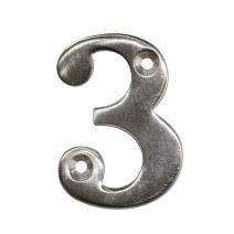 chiffre laiton chromé 51 mm  2 - NOVAP