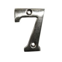chiffre laiton chromé 51 mm 7 - NOVAP