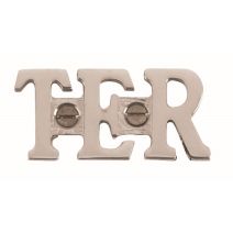 chiffre laiton chromé 51 mm  ter - NOVAP