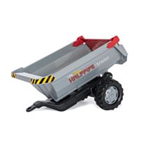 Remorque Halfpipe grise 1 essieu