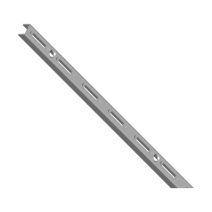 Crémaillère simple perforation en acier H. 150 cm.