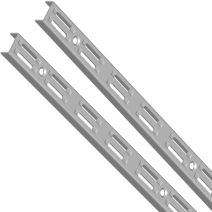 Crémaillère double grise 50 x 1000 mm