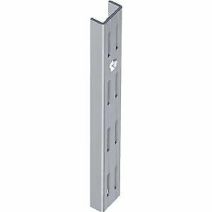Crémaillère double grise 50 x 2000 mm