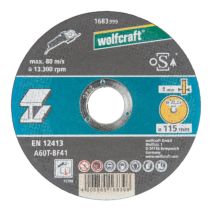Disque à tronçonner le métal Ø 115 x 1,2 mm