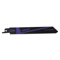 2 Lames scie sabre CV, bois, fine, L150