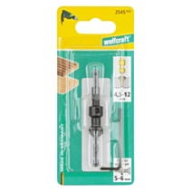 Foret-fraisoir HSS 6 pans Ø4,5-12 mm - WOLFCRAFT
