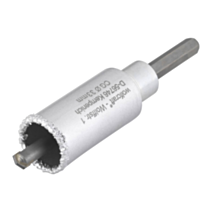 Trépans maçonnerie traversants et prêts à l'emploi ø 33mm - WOLFCRAFT