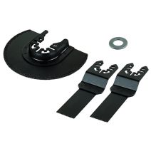 Kit 4 pièces accessoires bois/métal - WOLFCRAFT