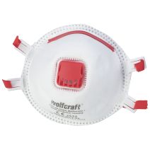 2 masques anti poussières FFP3 V 