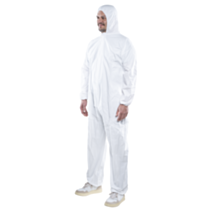 Combinaison jetable XXL blanc - WOLFCRAFT