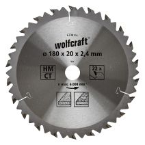 1 Lame scie circulaire CT 22 dts Ø180x20mm
