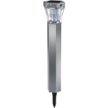 Lampe de jardin LED solaire Gris