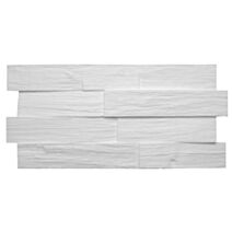 Parement Décoratif Wood 50x23,5cm Blanc