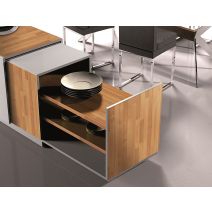 Adhésif décoratif bois Billot de boucher 2mX0.45m