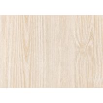 Adhésif décoratif bois frêne blanc 2mX0.45m