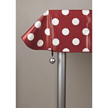 Lest de maintien nappe Rond argent x4