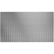 Adhésif décoratif métal damier Riffel 1.5mX0.45m