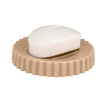 Porte savon Minas polypropylène beige - ALLSTAR