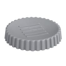 Porte-savon Minas plastique gris - ALLSTAR