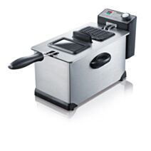 Friteuse à huile SEVERIN inox brossé 3L 2000W - SEVERIN