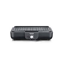 Barbecue de table électrique grille fonte 2300W - SEVERIN