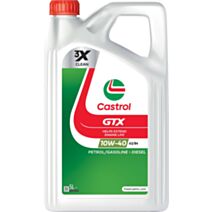 Huile pour moteur automobile GTX 10W-40 5L - CASTROL