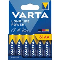 Pile AA Longlife Power x6 alcaline - VARTA